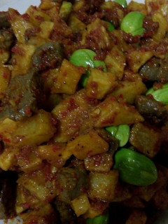 Foto resep Sambel goreng hati kentang