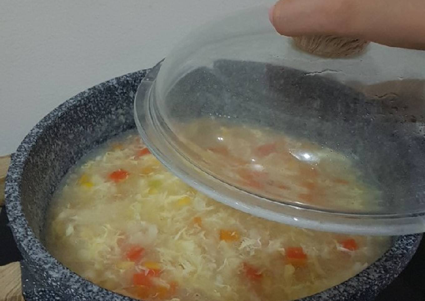 Eggdrop Soup alias Sup Jagung Ayam