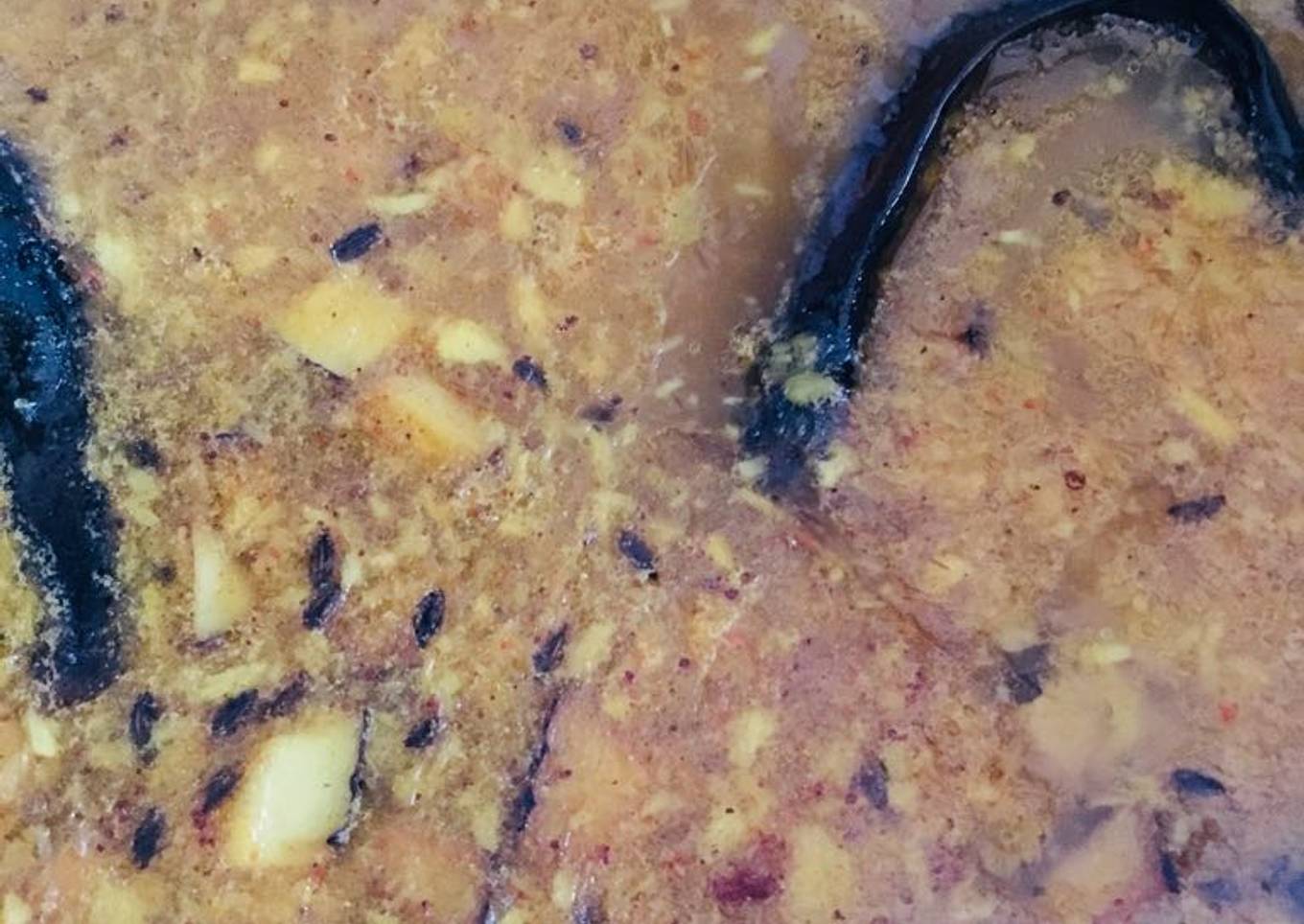 Coconut moong daal