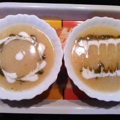 A picture of Potato soup.