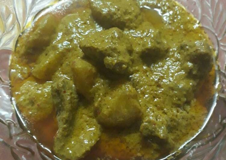 Gulai daging kentang