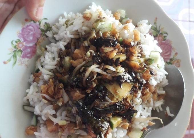 Nasi lengko khas cirebon