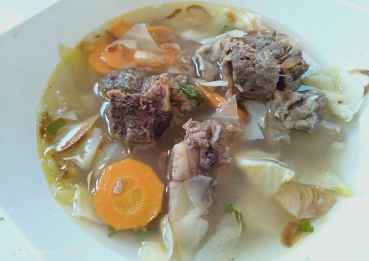 Sop tulangan sapi