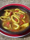 Guiso de Calamares al curry