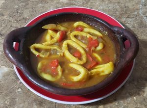 Una foto de Guiso de Calamares al curry