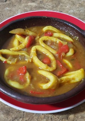 Una foto de Guiso de Calamares al curry