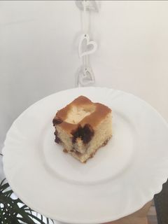 Túrós-meggylekváros süti recept fotója