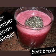 Beet breakfast A picture of Beet breakfast.