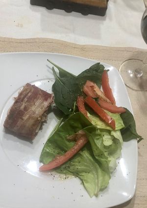 Una foto de Rocambole de carne