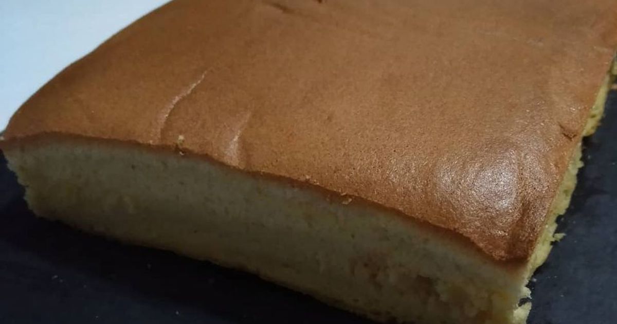 Kasutera (Bolo Castela) Receita por Romy Almeida - Cookpad