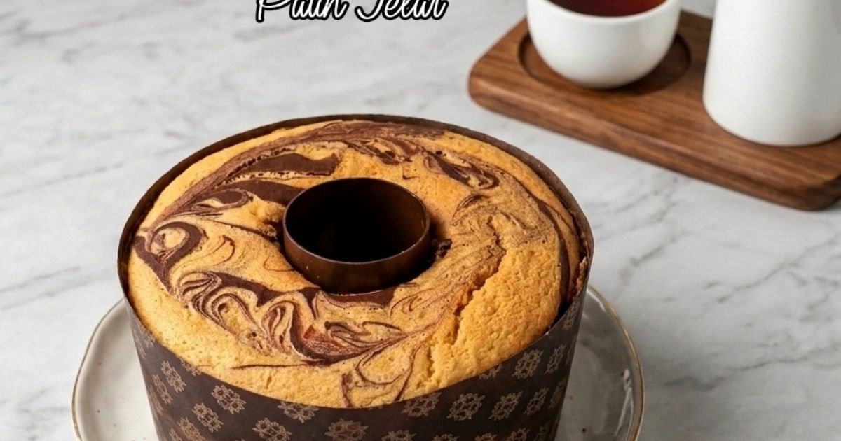 Marmer Cake Putih Telur