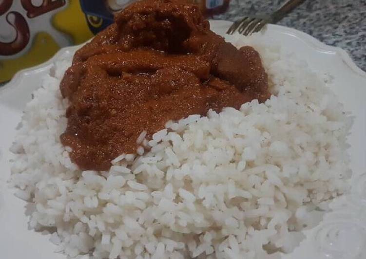 Steps to Make Perfect Ram stew and rice