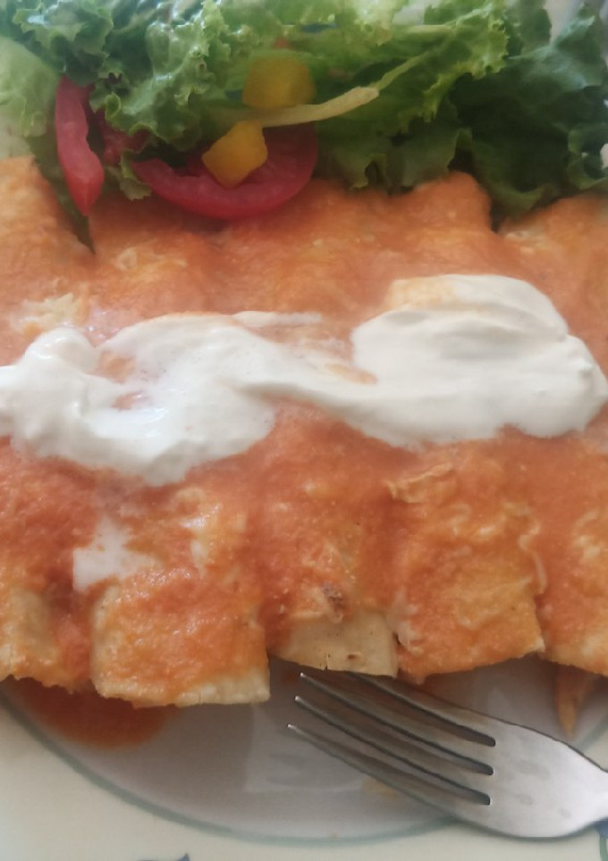 Una foto de Enchiladas de pixtle