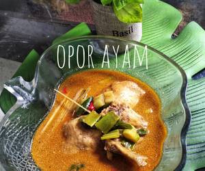 Resep mudah Opor Ayam Praktis Enak