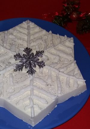 O poză a rețetei Panna cotta fulg de nea.