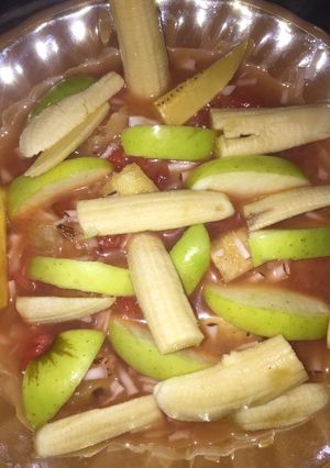 Salad din kayan marmari na musamman ainihin hoton girkin