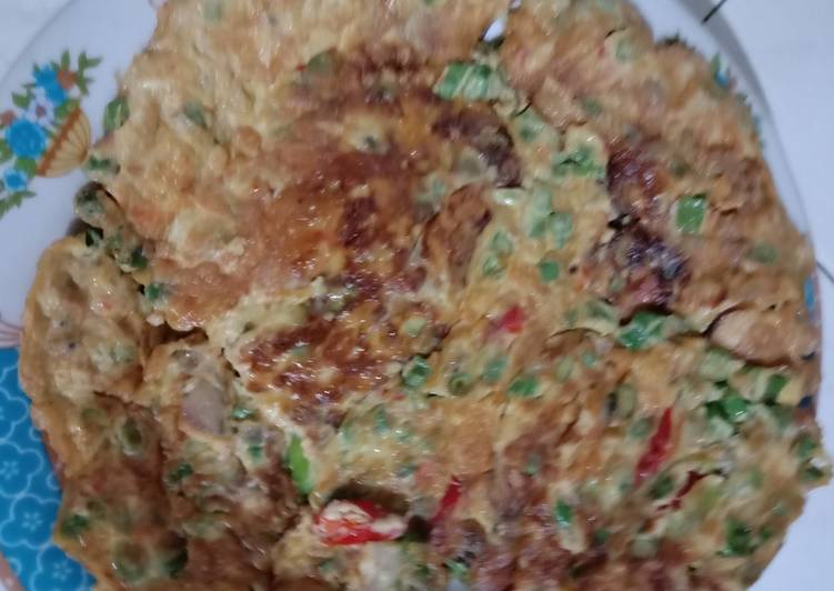 "Telur dadar pedas"😘👍