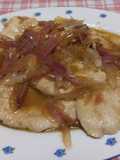 Petto di pollo cipolle e Marsala