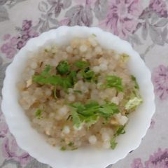 A picture of Sabudana khichdi.