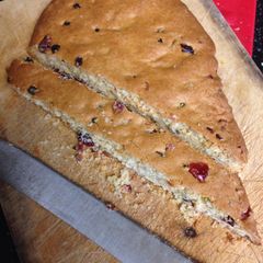A picture of Cran-Ginger Biscotti.