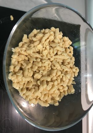 Gluténmentes nokedli rizslisztből recept fotója