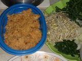 Urap urap sayur dan daun Kelor