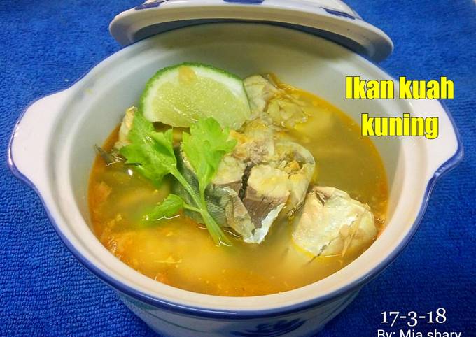 Resep Ikan Kuah Kuning Khas Papua Oleh Mia Shary Cookpad