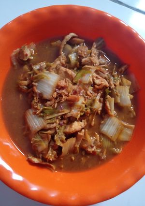 Foto resep Ayam Suwir Sawi Putih