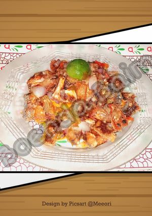 Foto resep Sambal ikan pari asin gurih..