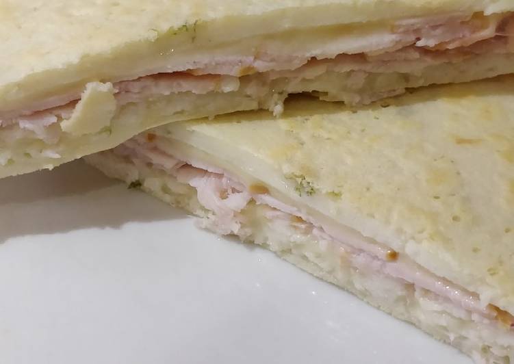 Tortisandwich Mixto con harina de arroz
