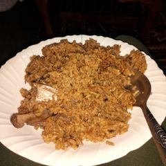 A picture of Very local/simple pilau.