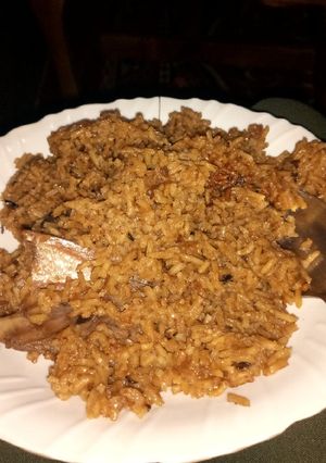 A picture of Very local/simple pilau.