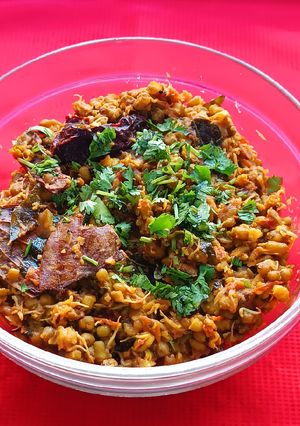 A picture of Sprouts Moong Subji.