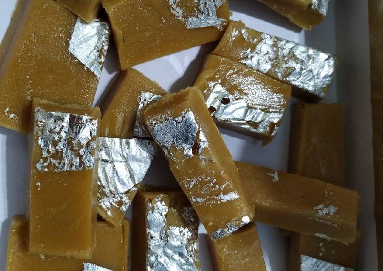 Recipe of Any-night-of-the-week Mohan thal mithai