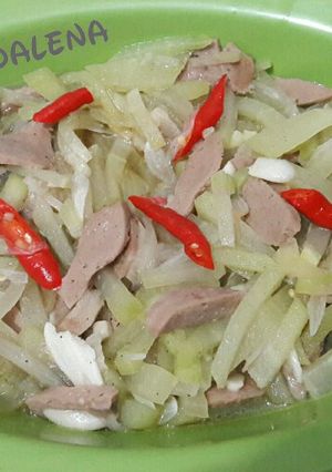 Foto resep Tumis Labu Siam Bakso