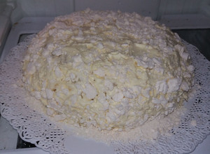 Una foto de Postre tipo chaja de dulce de leche
