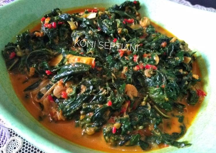 Daun singkong bumbu buntil #selasabisa