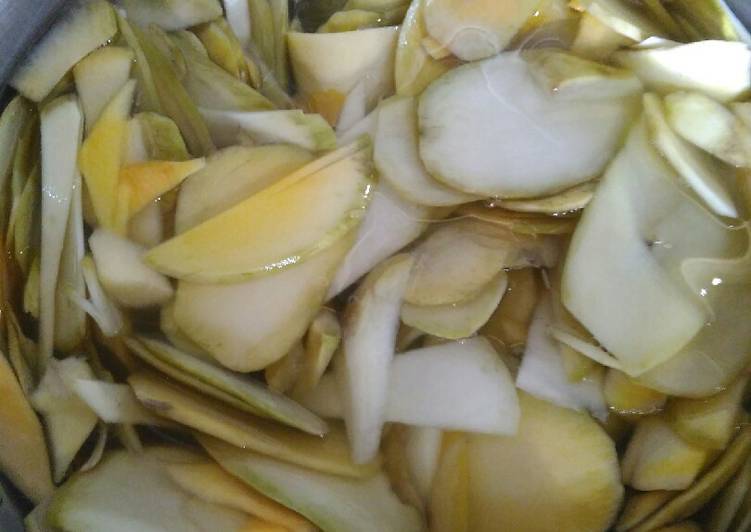 Cara Gampang Menyiapkan Manisan mangga muda Anti Gagal