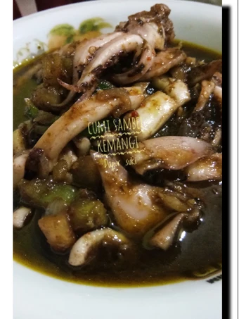 Cara Gampang Membikin Resep Cumi sambel kemangi yang Lezat Anti Ribet, Mantap