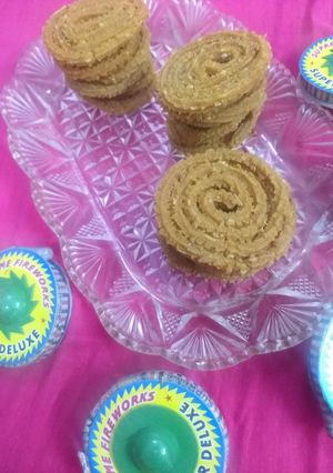 A picture of Chakli.
