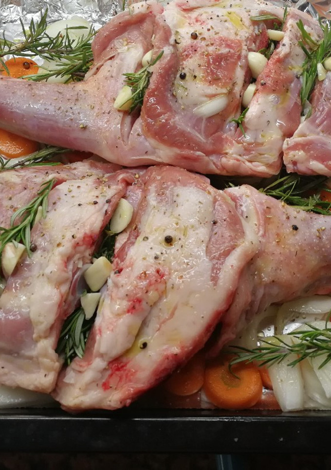 Una foto de Cordero al horno