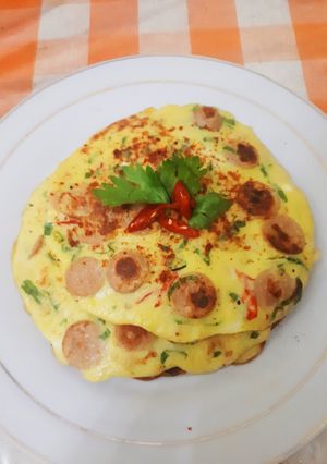Foto resep Pajeon 파전 (Pancake Korea)
