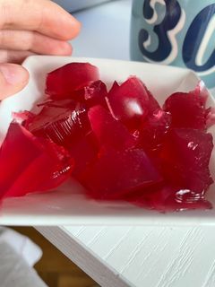 Una foto de Gominolas caseras bajas en calorías sin azúcar