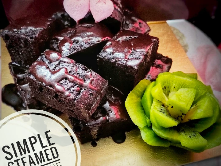 Cara Gampang Membuat Resep Simple Steamed Brownie Tower (no mixer) yang Bikin Ngiler Anti Ribet, Sempurna