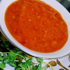 A picture of Schezwan Sauce🫙❤️.