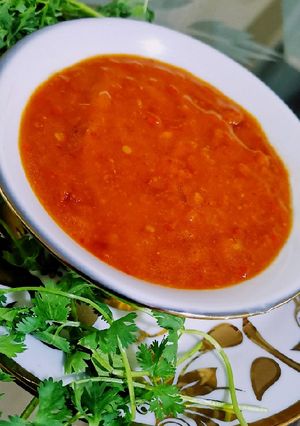 A picture of Schezwan Sauce🫙❤️.