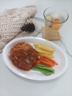 Foto resep Crispy chicken steak