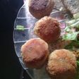 Bombas papa y cebolla de verdeo