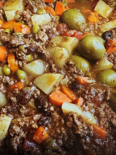 A picture of Filipino Style Picadillo.