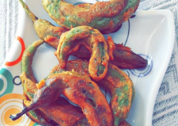 Simple Way to Prepare Favorite Instant Green Chilli pakoras